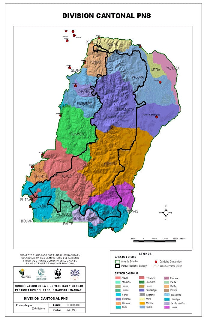 DIVISION PROVINCIAL PARQUE NACIONAL SANGAY