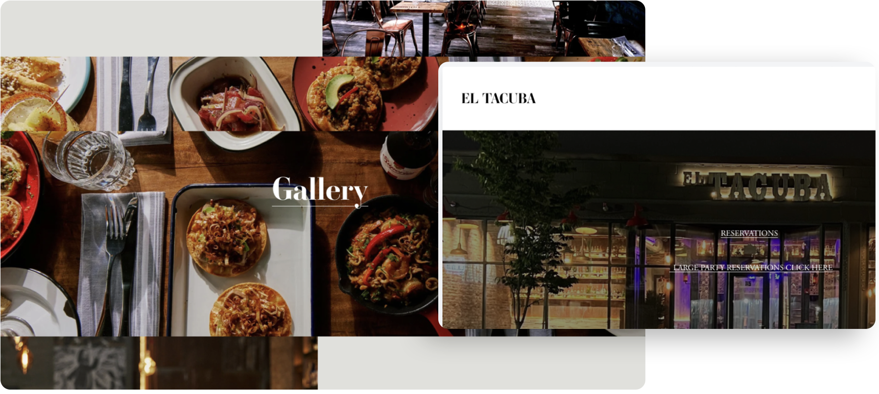 Screenshots of Figma and homepage